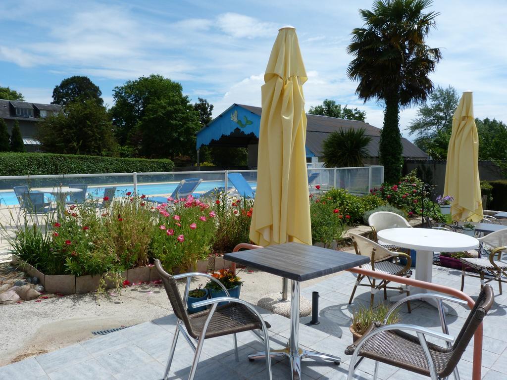 Hotel Des Bains Saint-Jean-le-Thomas Exterior foto